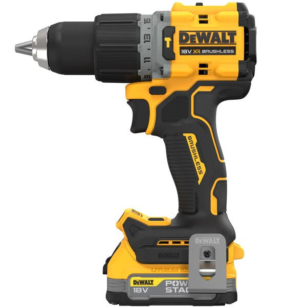 Taladro percutor compacto sin escobillas XR 18 V POWERSTARCK Dewalt DCD805E2T