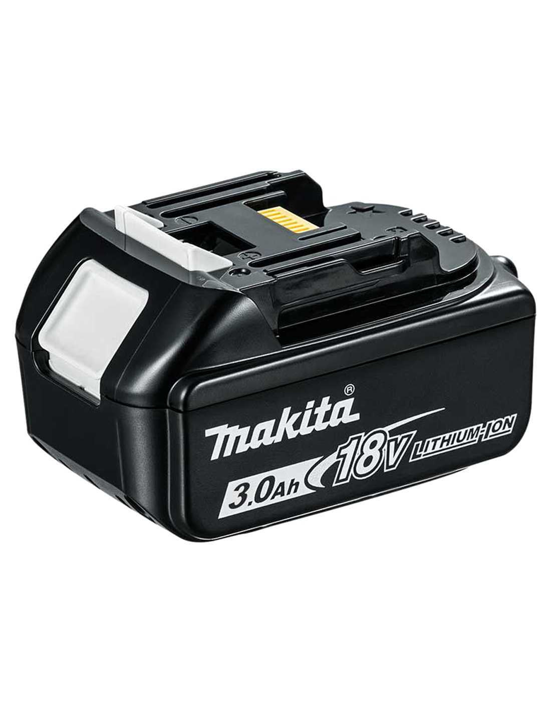 Makita Kit avec 10 outils + 3 battes + chargeur + 2 pochettes DLX1071BL3