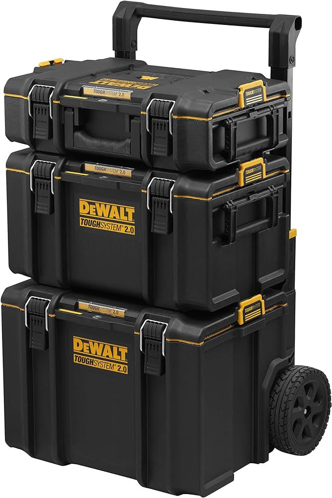 Sistema móvil de almacenamiento con Ruedas TOUGHSYSTEM DS450 + DS300 + DS166 Dewalt DWST83402 DEWALT - 1