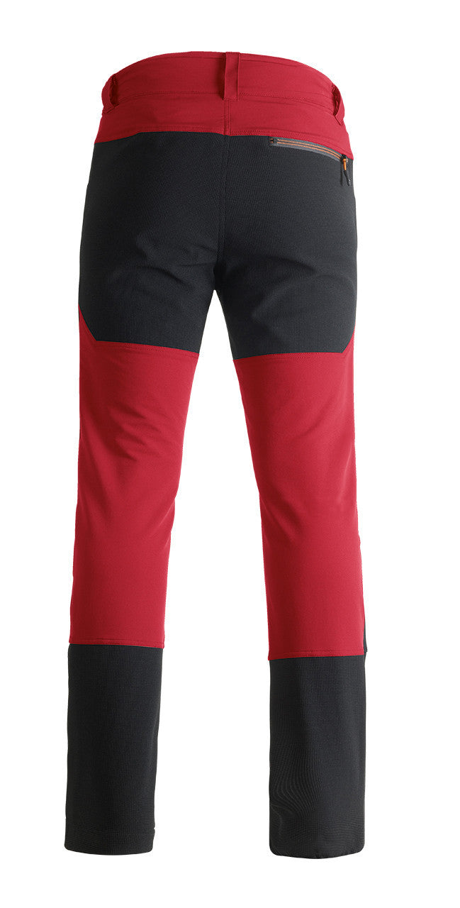 Pantalon de travail vertical rouge Kapriol