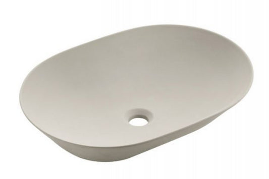 Lavabo sobre Encimera Oval New Toulouse Bathco 4037N/CRU