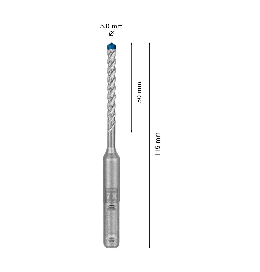 Broca para martillo EXPERT SDS Plus-7X Bosch