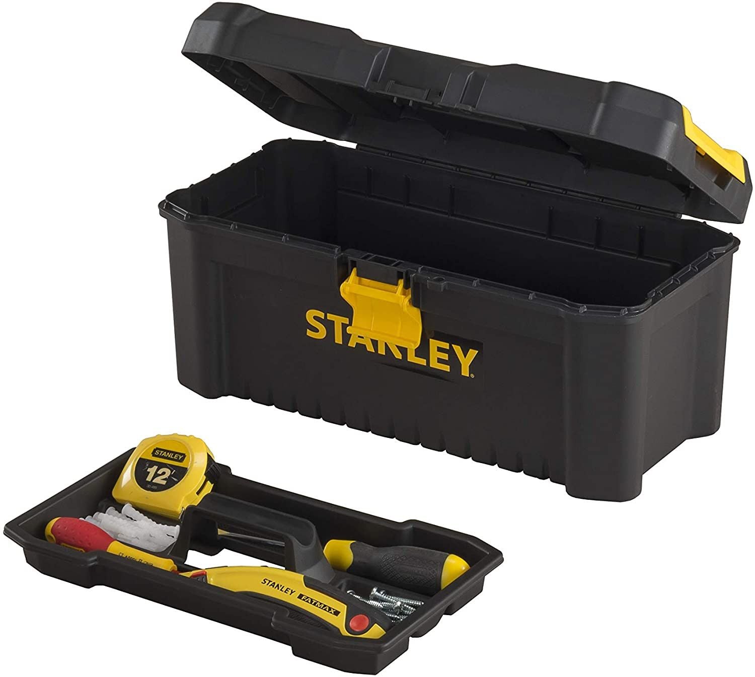 Caja de herramientas de plástico Stanley 16"/40cm con cierre de plástico STST1-75517 STANLEY - 4