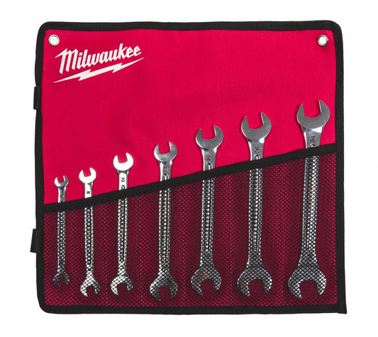 Juego de llaves de doble boca 7pcs Milwaukee