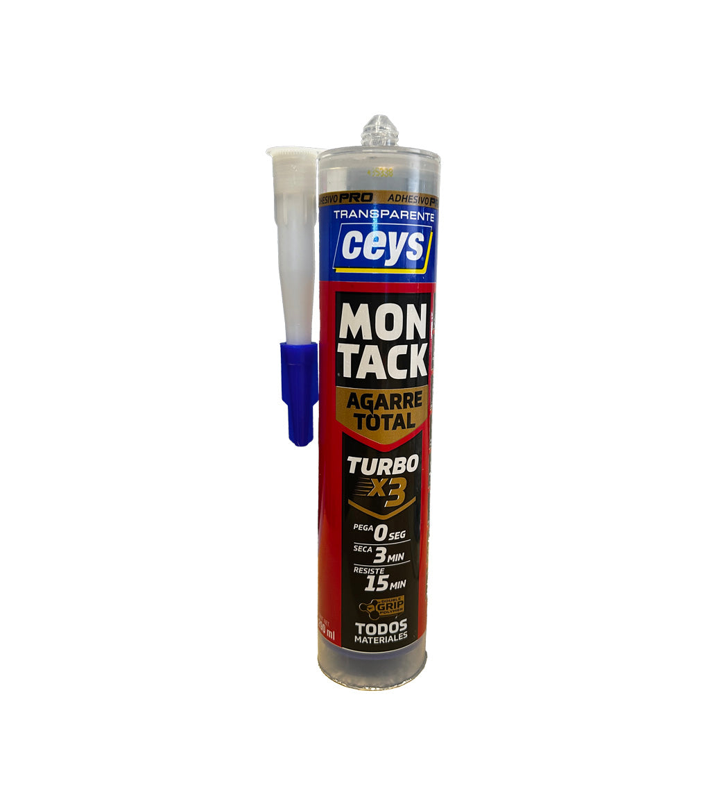 Total Grip Turbo Pro Montack Ceys 290ml Mounting Adhesive Cartridge