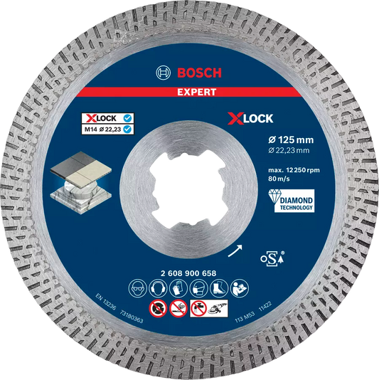 Diamond blade 125mm Expert Hard Ceramic Bosch