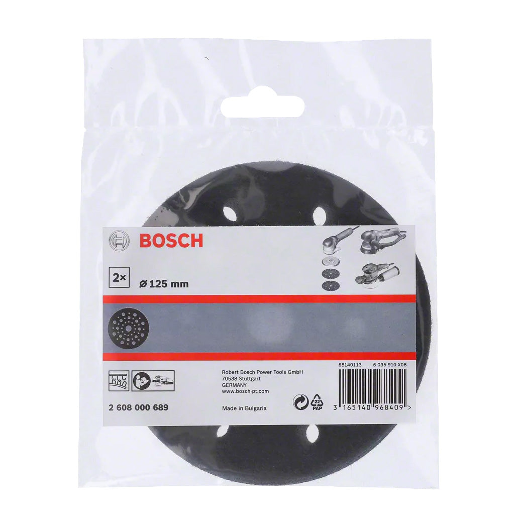 Protector de plato para lijadora excéntricas 2uds Bosch