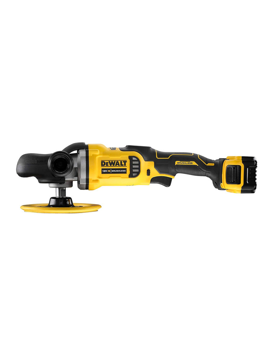 Pulidora 18V Max 180mm con 2 baterías 5Ah Dewalt DCM849P2