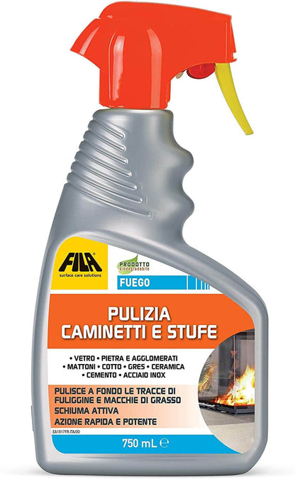 Spray Detergente para Limpieza de Chimeneas 750ml Fila FUEGO FILA - 1