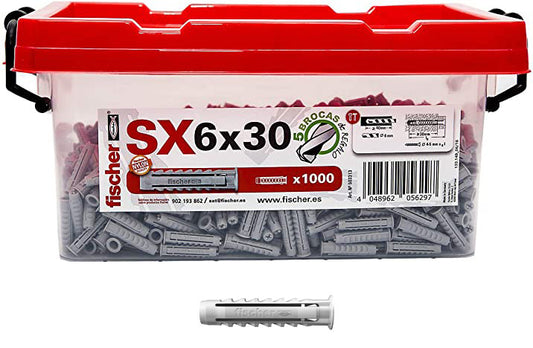 Boîte Fiche dextension SX 6 x 30 de 1000pcs Fischer MAKITA - 1