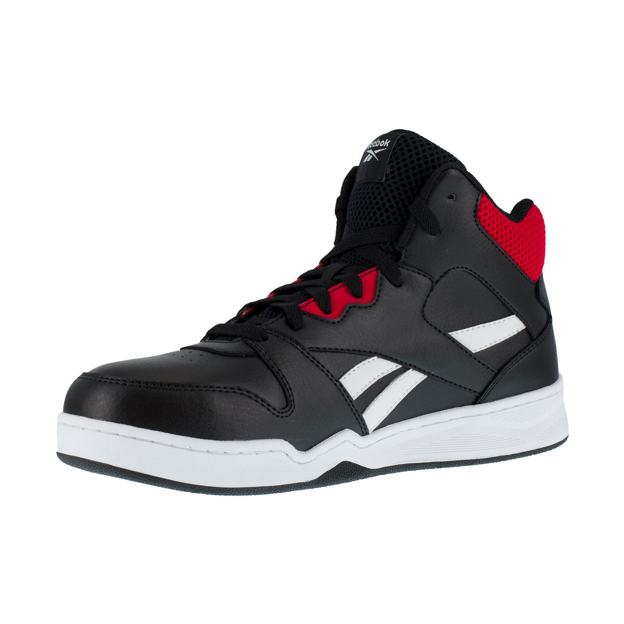 Zapato de seguridad de caña alta Negra y Roja Reebok IB4132S3  - 4