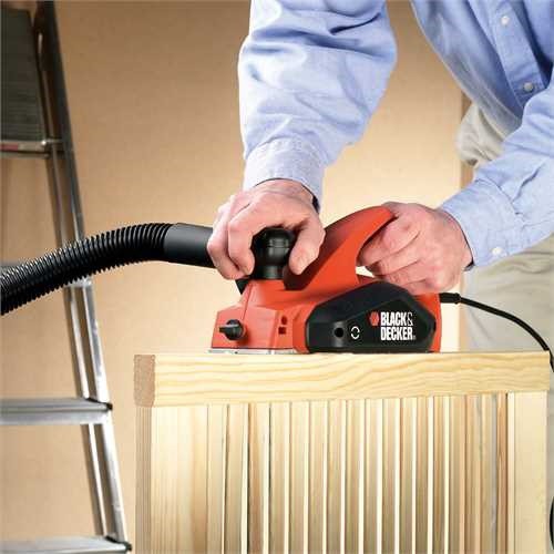 Cepillo eléctrico Black & Decker KW712 - 650 W hojas reversibles