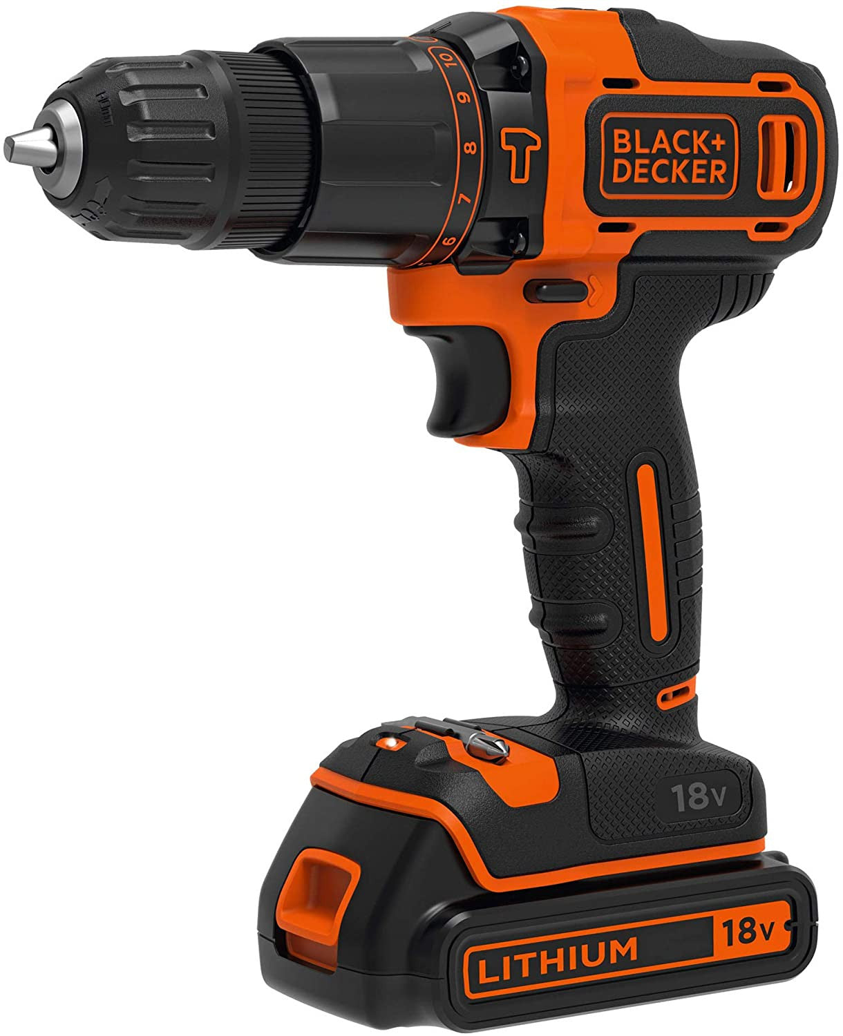 Set Taladro Percutor + Sierra de Calar Black+Decker 18V + Bateria 1,5Ah y Bolsa de Transporte BCK22S1S-QW BLACK + DECKER - 2